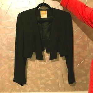 Cropped Blazer Jacket
